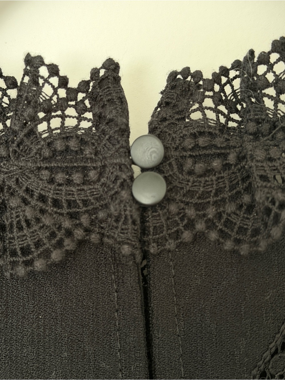 NWT Sezane Blouse Bianca Noir - Picture 8 of 9